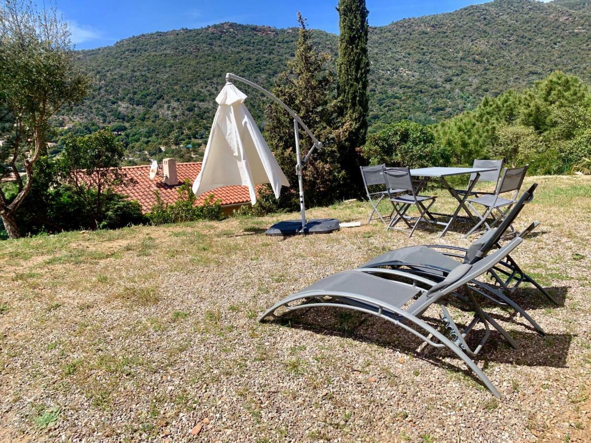 T2 Moderne avec jardin Lägenhet Le Le Rayol-Canadel-sur-Mer Exteriör bild
